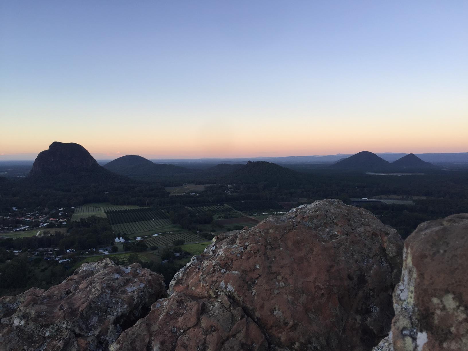 Glass House Mountains National Park Mt. Ngungun Summit Adventure